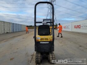 2017 Yanmar SV08-1A(S) Mini Excavators For Auction: Leeds – 23rd, 24th, 25th, 26th October @ 08:00am full