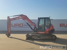 2019 Kubota KX080-4A 6 Ton+ Excavators For Auction: Leeds – 23rd, 24th, 25th, 26th October @ 08:00am full