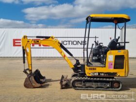 2019 JCB 16C-1 Mini Excavators For Auction: Leeds – 23rd, 24th, 25th, 26th October @ 08:00am full