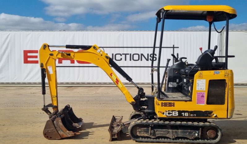 2019 JCB 16C-1 Mini Excavators For Auction: Leeds – 23rd, 24th, 25th, 26th October @ 08:00am full