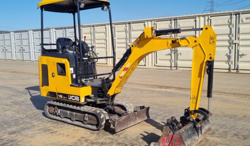 2020 JCB 16C-1 Mini Excavators For Auction: Leeds – 23rd, 24th, 25th, 26th October @ 08:00am full