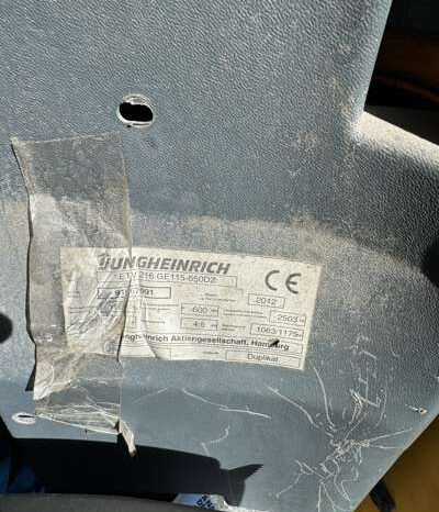 2012 Jungheinrich ETV216 For Auction on 2024-09-30 For Auction on 2024-09-30 full