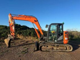 2019 Hitachi ZX85USB-5A 8.5T Excavator For Auction on 2024-09-30 For Auction on 2024-09-30 full