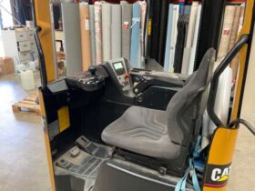 2014 Caterpillar NR16N Reach Truck Capacity 1600kg with Charger For Auction on 024-10-02T10:00:00Z For Auction on 024-10-02T10:00:00Z full