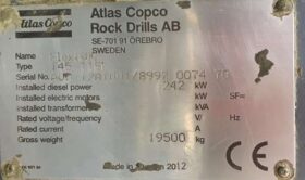 2012 Atlas Copco FlexiROC T45-11SF Rock Drill For Auction on 2024-09-30 For Auction on 2024-09-30 full