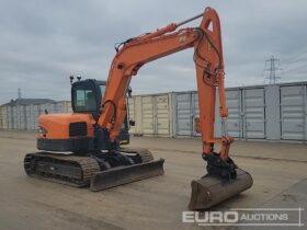 2021 Doosan DX85R-3 6 Ton+ Excavators For Auction: Leeds – 23rd, 24th, 25th, 26th October @ 08:00am full