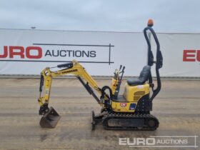 2019 Yanmar SV08-1A(S) Mini Excavators For Auction: Leeds – 23rd, 24th, 25th, 26th October @ 08:00am full