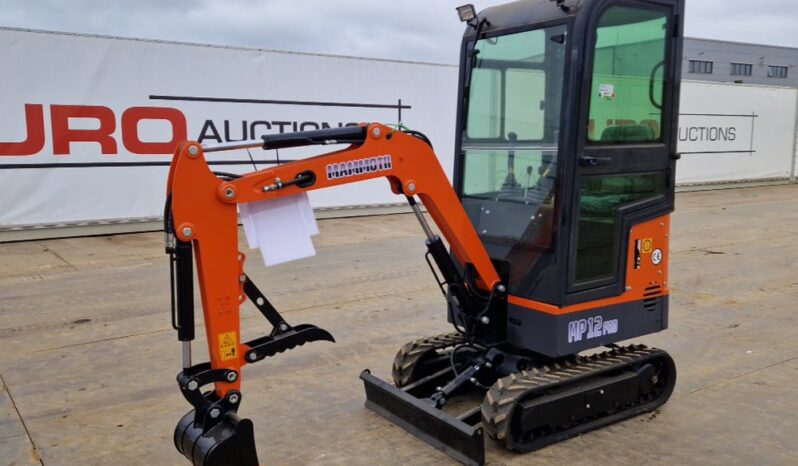 Unused 2024 Mammoth MP12 PRO Mini Excavators For Auction: Leeds – 23rd, 24th, 25th, 26th October @ 08:00am