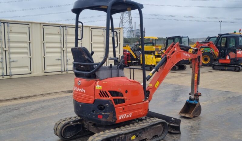 2017 Kubota U17-3A Mini Excavators For Auction: Leeds – 23rd, 24th, 25th, 26th October @ 08:00am full