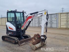 2020 Bobcat E27Z Mini Excavators For Auction: Leeds – 23rd, 24th, 25th, 26th October @ 08:00am full