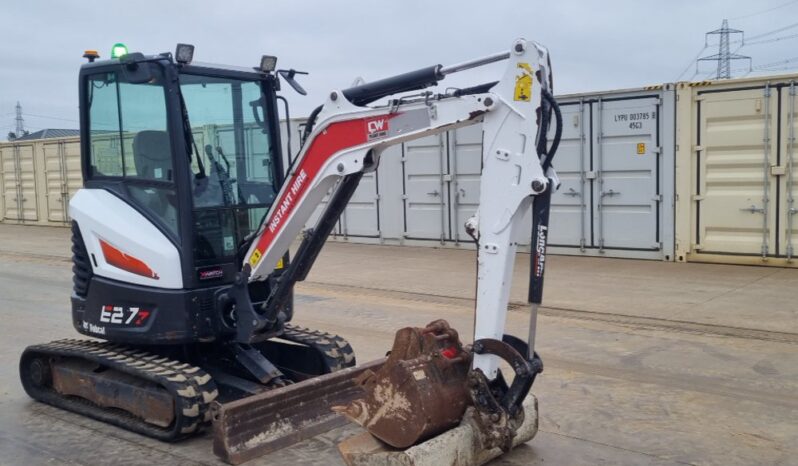 2020 Bobcat E27Z Mini Excavators For Auction: Leeds – 23rd, 24th, 25th, 26th October @ 08:00am full