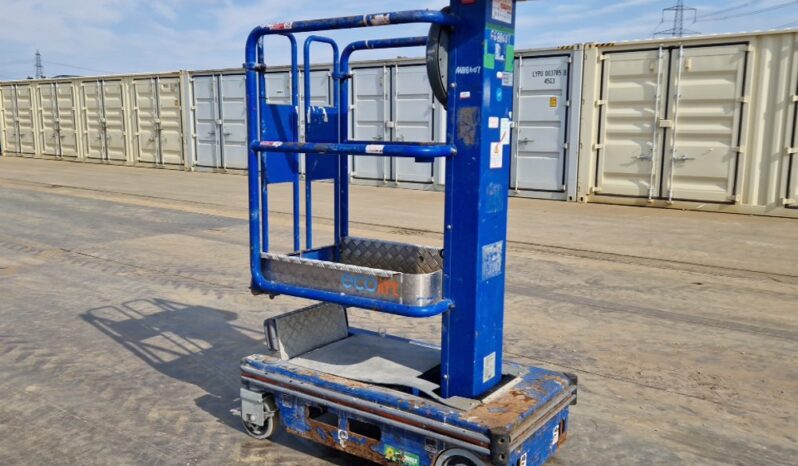 2015 Power Towers Ecolift Manlifts For Auction: Leeds – 23rd, 24th, 25th, 26th October @ 08:00am full