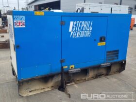 Stephill SSDP50 Generators For Auction: Leeds – 23rd, 24th, 25th, 26th October @ 08:00am full