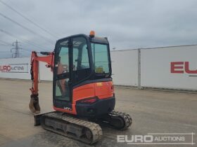 2018 Kubota U27-4 Mini Excavators For Auction: Leeds – 23rd, 24th, 25th, 26th October @ 08:00am full