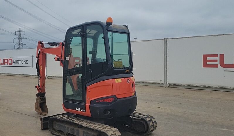 2018 Kubota U27-4 Mini Excavators For Auction: Leeds – 23rd, 24th, 25th, 26th October @ 08:00am full