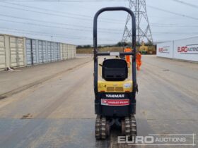 2019 Yanmar SV08-1A(S) Mini Excavators For Auction: Leeds – 23rd, 24th, 25th, 26th October @ 08:00am full