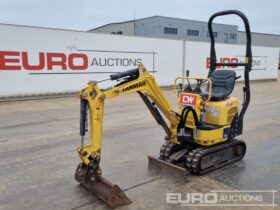 2019 Yanmar SV08-1A(S) Mini Excavators For Auction: Leeds – 23rd, 24th, 25th, 26th October @ 08:00am