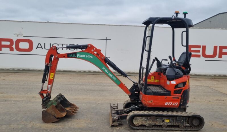 2020 Kubota U17-3 Mini Excavators For Auction: Leeds – 23rd, 24th, 25th, 26th October @ 08:00am full