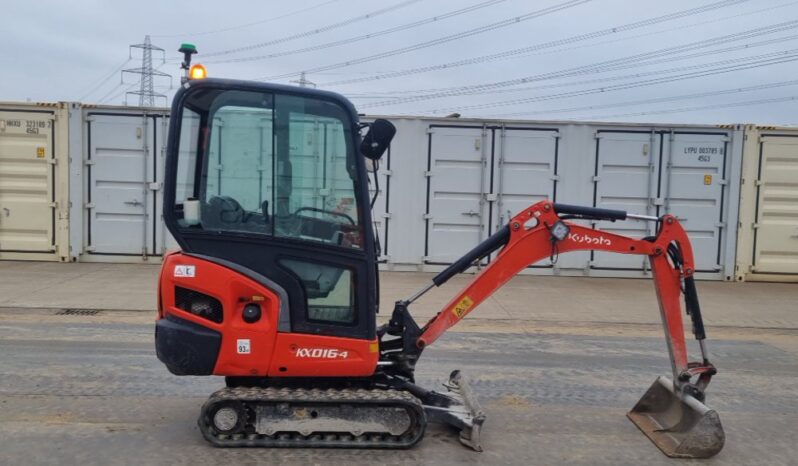 2017 Kubota KX016-4 Mini Excavators For Auction: Leeds – 23rd, 24th, 25th, 26th October @ 08:00am full