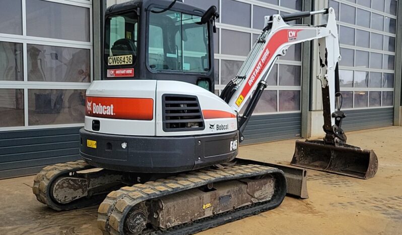 2019 Bobcat E45 Mini Excavators For Auction: Leeds – 23rd, 24th, 25th, 26th October @ 08:00am full