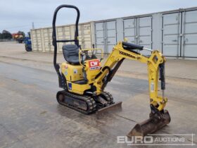 2019 Yanmar SV08-1A(S) Mini Excavators For Auction: Leeds – 23rd, 24th, 25th, 26th October @ 08:00am full