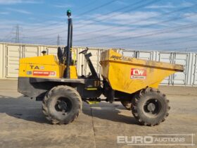 2018 Mecalac TA6 Site Dumpers For Auction: Leeds – 23rd, 24th, 25th, 26th October @ 08:00am full