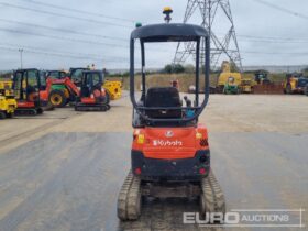 2017 Kubota U17-3A Mini Excavators For Auction: Leeds – 23rd, 24th, 25th, 26th October @ 08:00am full