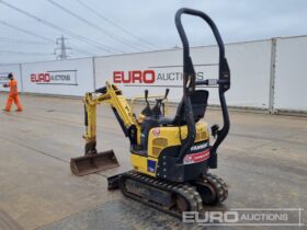 2019 Yanmar SV08-1A(S) Mini Excavators For Auction: Leeds – 23rd, 24th, 25th, 26th October @ 08:00am full