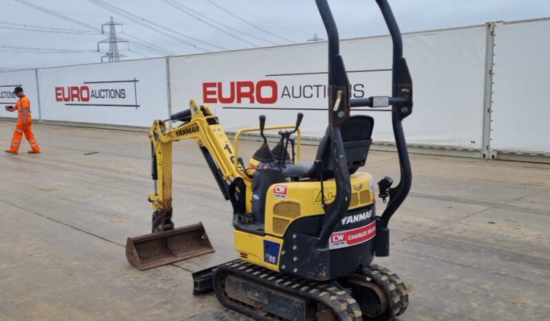 2019 Yanmar SV08-1A(S) Mini Excavators For Auction: Leeds – 23rd, 24th, 25th, 26th October @ 08:00am full