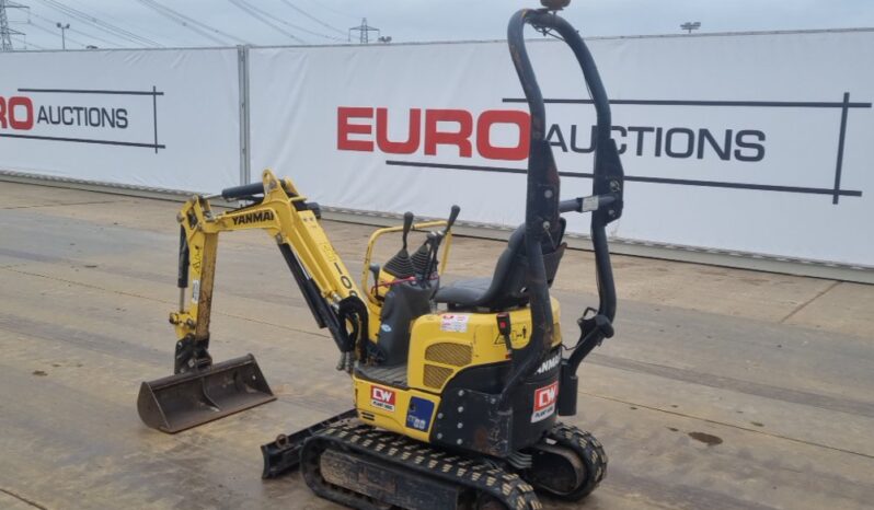 2019 Yanmar SV08-1A(S) Mini Excavators For Auction: Leeds – 23rd, 24th, 25th, 26th October @ 08:00am full