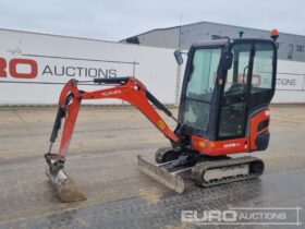 2017 Kubota KX016-4 Mini Excavators For Auction: Leeds – 23rd, 24th, 25th, 26th October @ 08:00am