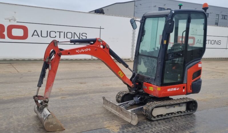 2017 Kubota KX016-4 Mini Excavators For Auction: Leeds – 23rd, 24th, 25th, 26th October @ 08:00am