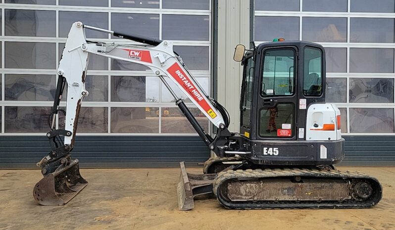 2019 Bobcat E45 Mini Excavators For Auction: Leeds – 23rd, 24th, 25th, 26th October @ 08:00am full