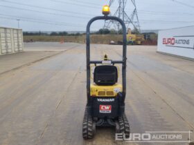 2019 Yanmar SV08-1A(S) Mini Excavators For Auction: Leeds – 23rd, 24th, 25th, 26th October @ 08:00am full