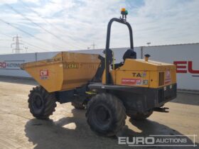 2018 Mecalac TA6 Site Dumpers For Auction: Leeds – 23rd, 24th, 25th, 26th October @ 08:00am full