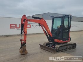 2018 Kubota U27-4 Mini Excavators For Auction: Leeds – 23rd, 24th, 25th, 26th October @ 08:00am