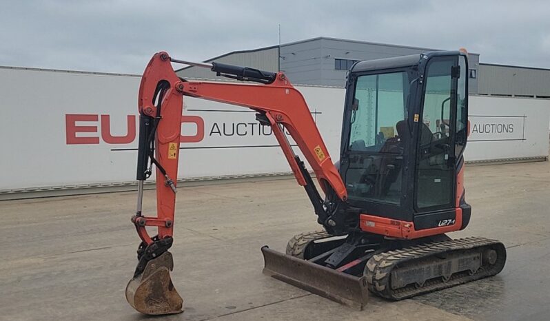 2018 Kubota U27-4 Mini Excavators For Auction: Leeds – 23rd, 24th, 25th, 26th October @ 08:00am