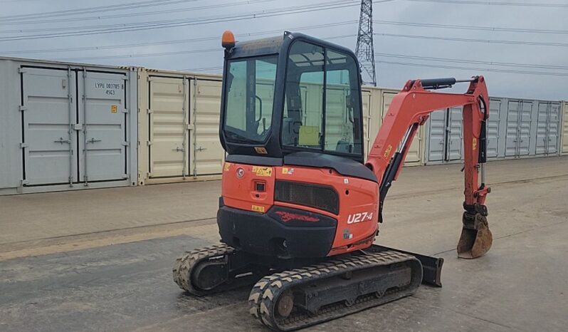 2018 Kubota U27-4 Mini Excavators For Auction: Leeds – 23rd, 24th, 25th, 26th October @ 08:00am full