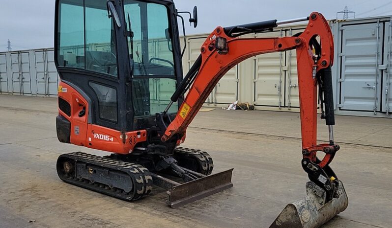 2017 Kubota KX016-4 Mini Excavators For Auction: Leeds – 23rd, 24th, 25th, 26th October @ 08:00am full