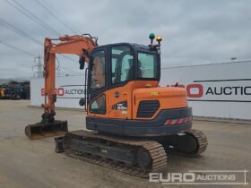 2021 Doosan DX85R-3 6 Ton+ Excavators For Auction: Leeds – 23rd, 24th, 25th, 26th October @ 08:00am full