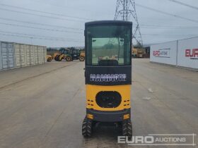 Unused 2024 Mammoth MP12 PRO Mini Excavators For Auction: Leeds – 23rd, 24th, 25th, 26th October @ 08:00am full