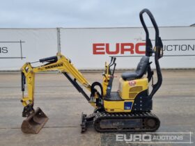 2019 Yanmar SV08-1A(S) Mini Excavators For Auction: Leeds – 23rd, 24th, 25th, 26th October @ 08:00am full