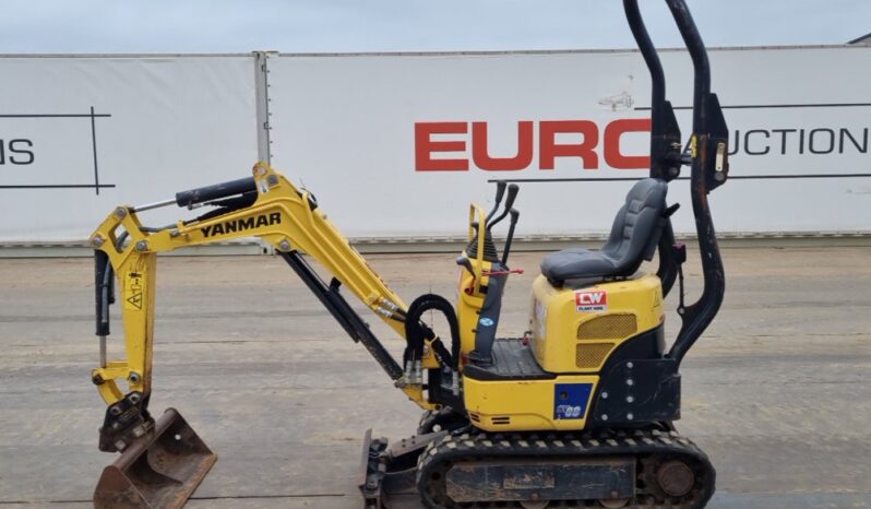 2019 Yanmar SV08-1A(S) Mini Excavators For Auction: Leeds – 23rd, 24th, 25th, 26th October @ 08:00am full