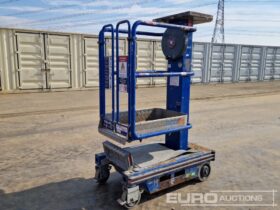 2015 Power Towers Ecolift Manlifts For Auction: Leeds – 23rd, 24th, 25th, 26th October @ 08:00am