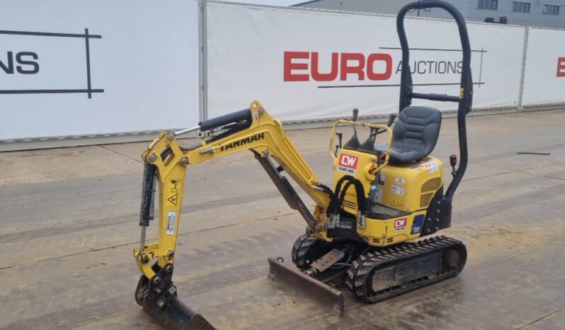 2019 Yanmar SV08-1A(S) Mini Excavators For Auction: Leeds – 23rd, 24th, 25th, 26th October @ 08:00am