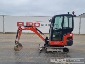 2017 Kubota KX016-4 Mini Excavators For Auction: Leeds – 23rd, 24th, 25th, 26th October @ 08:00am full