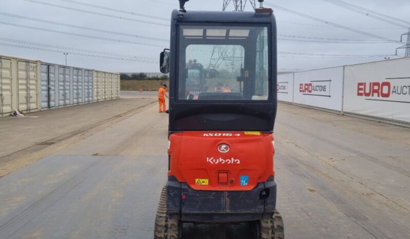 2017 Kubota KX016-4 Mini Excavators For Auction: Leeds – 23rd, 24th, 25th, 26th October @ 08:00am full