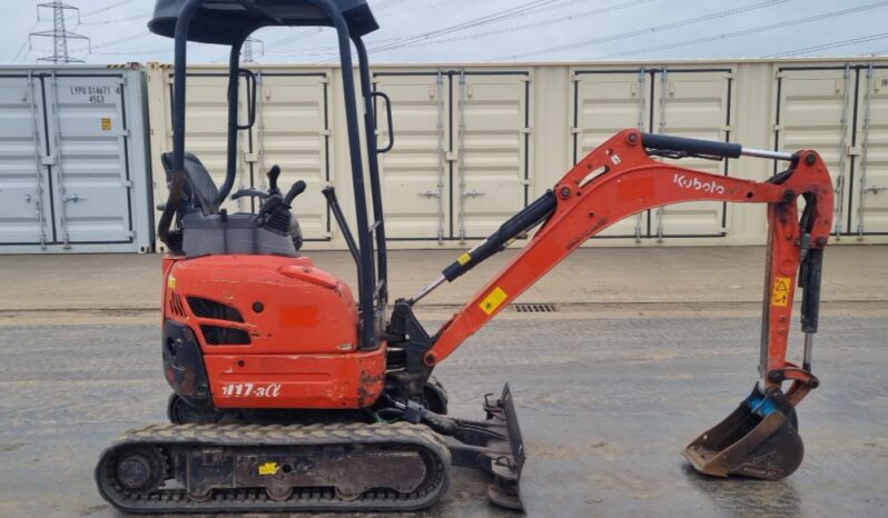 2017 Kubota U17-3A Mini Excavators For Auction: Leeds – 23rd, 24th, 25th, 26th October @ 08:00am full