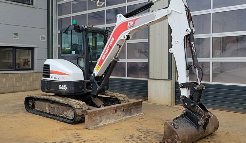 2019 Bobcat E45 Mini Excavators For Auction: Leeds – 23rd, 24th, 25th, 26th October @ 08:00am full