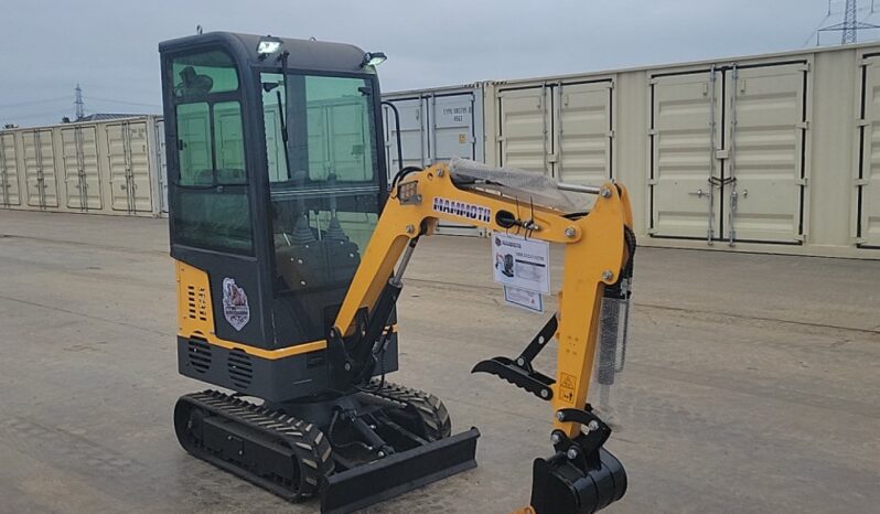 Unused 2024 Mammoth MP12 PRO Mini Excavators For Auction: Leeds – 23rd, 24th, 25th, 26th October @ 08:00am full